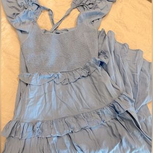 Anthropology “forever that girl” maxi dress size XS